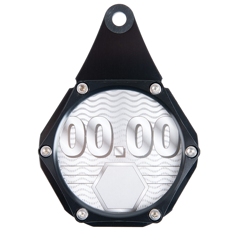 Oxford Oxford Hexagon Tax Disc Holder Black